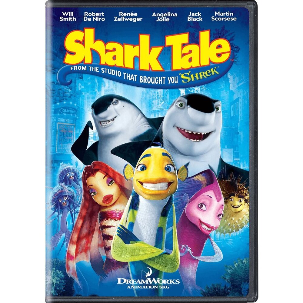 Shark Tale DVD DreamWorks Animated Movie Featuring All-Star Cast